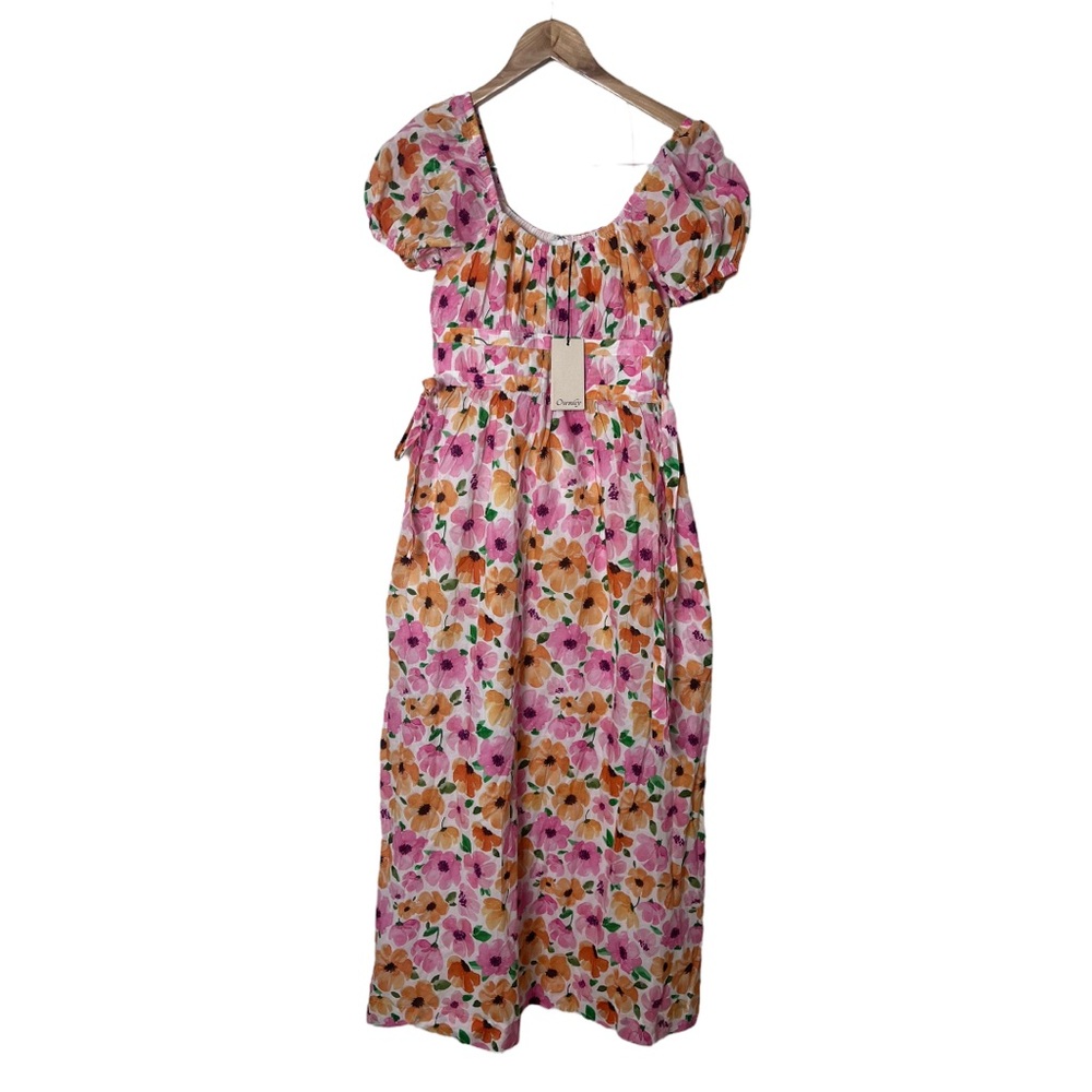 NWT $299 Ownley Margot Floral Posey Print dress S